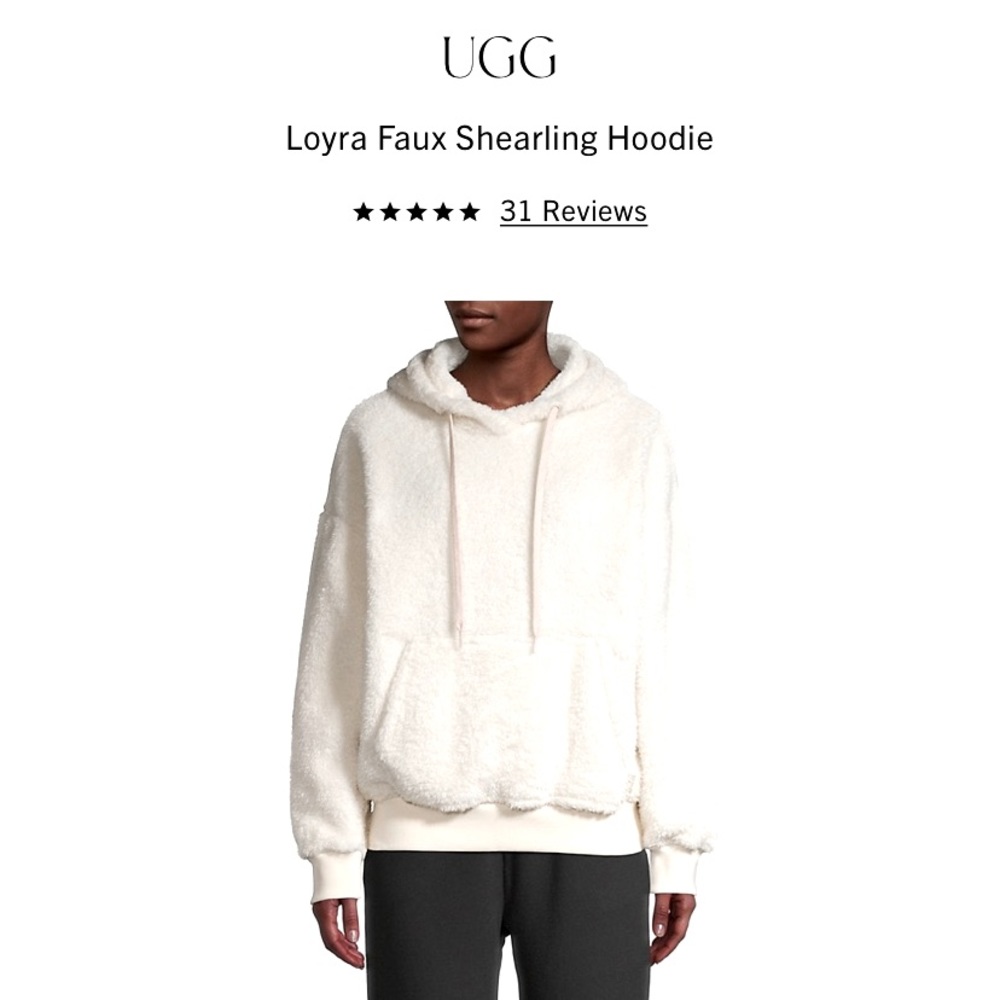 Ugg Loyra Faux Shearling Hoodie